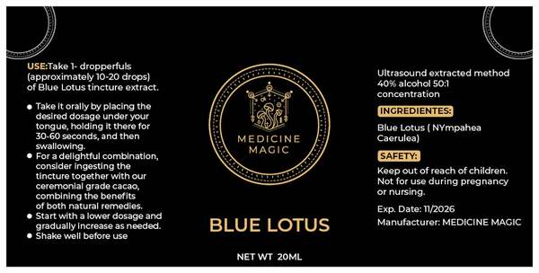 Medicine Magic Blue Lotus Tinctuur