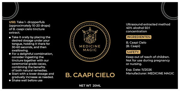 Medicine Magic B. Caapi Cielo Teinture