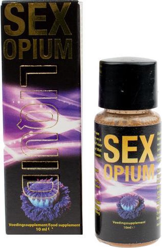 sex opium afrodisiac stimulant bottle for more pleasure